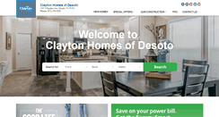 Desktop Screenshot of claytonhomesdfw.com